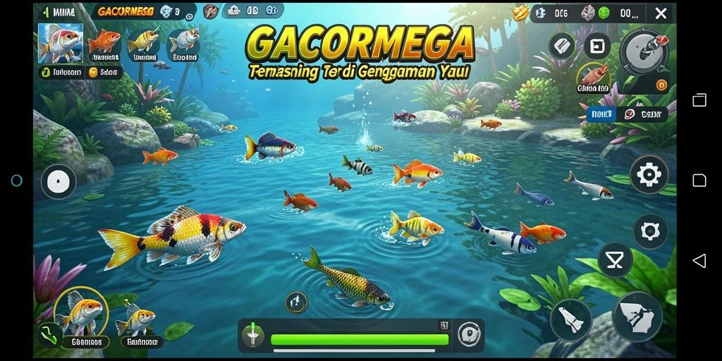 Tangkapan ikan yang menakjubkan dalam GACORMEGA.