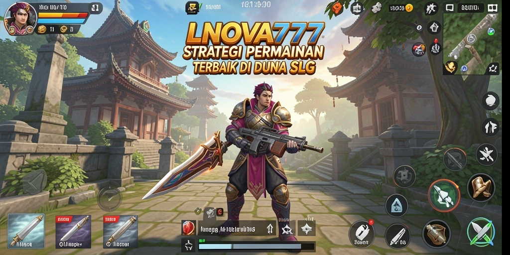 Tampilan menarik gameplay strategis LNOVA777.