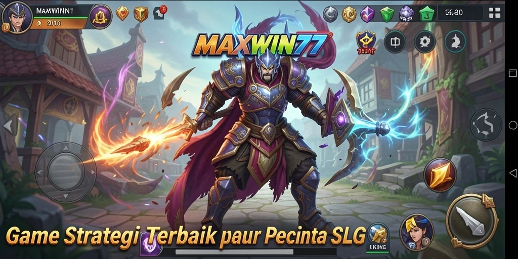 Gameplay intens dan strategi mendalam dalam MAXWIN77.