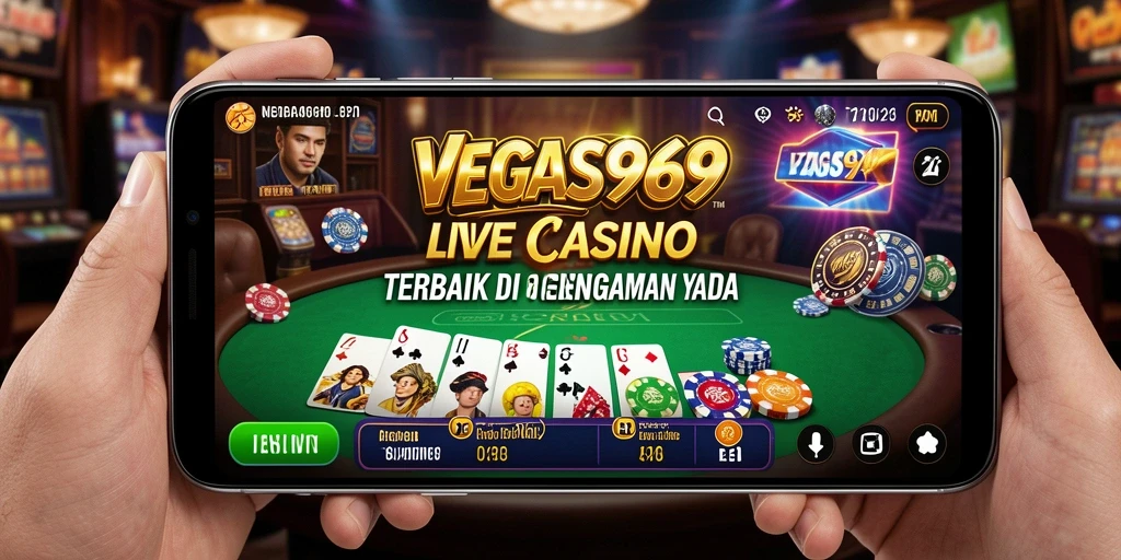 Gameplay Live Casino yang seru dan interaktif dalam VEGAS969.